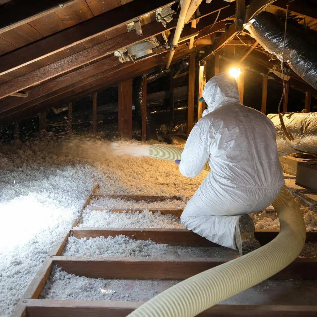 Attic Baffles & Ventilation Prep